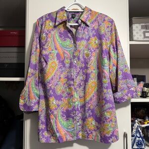 LAUREN Ralph Lauren, Size 1X, 100% Cotton